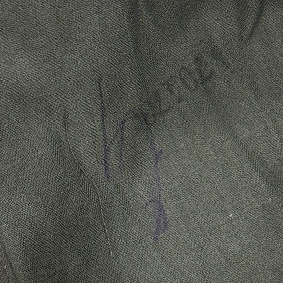 Vintage French Military M-47 Field Pants Olive Green Cargo Trousers Size 30 - Picture 5 of 5